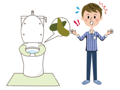 【便の色チェック】緑色の便やコロコロ便が出る原因は？ストレスや食事、病気の可能性を解説のアイキャッチ画像