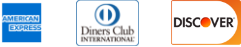 AMERICAN EXPRESS, Diners Club, DISCOVER